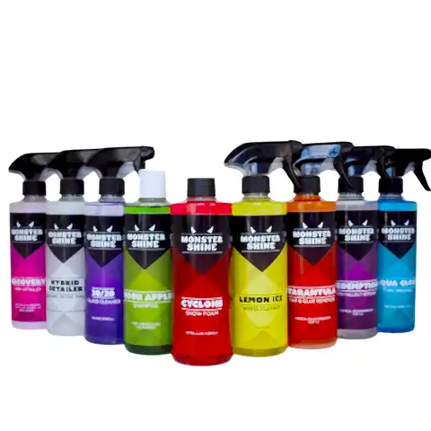 Monstershine Car Care Pro Valet Kit 9x500ml Bottles - Now £50.00