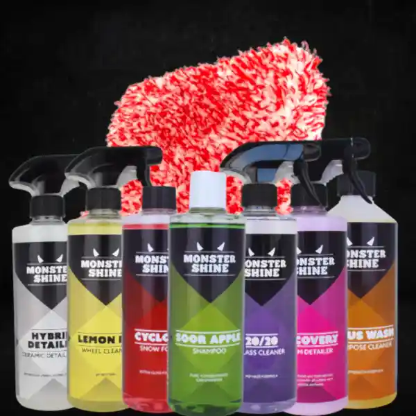 Deluxe Car Wash Kit - Complete Cleaning Solution for Beginners