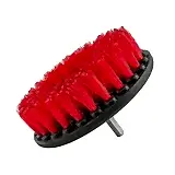 Carpet Brush with Drill Attachment - Red - Hard - Monstershine Car  Care