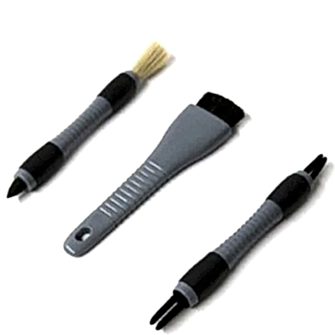 3 pack of detailing brushes