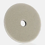 Pro Micro Wool Polishing Pad White Heavy Cut 140mm