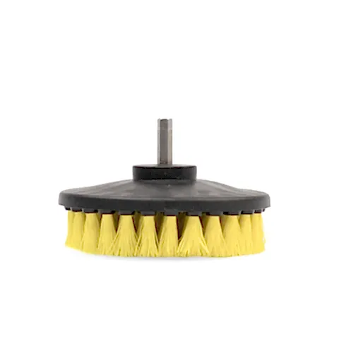 Carpet Brush with Drill Attachment - Yellow - Medium - Monstershine Car  Care